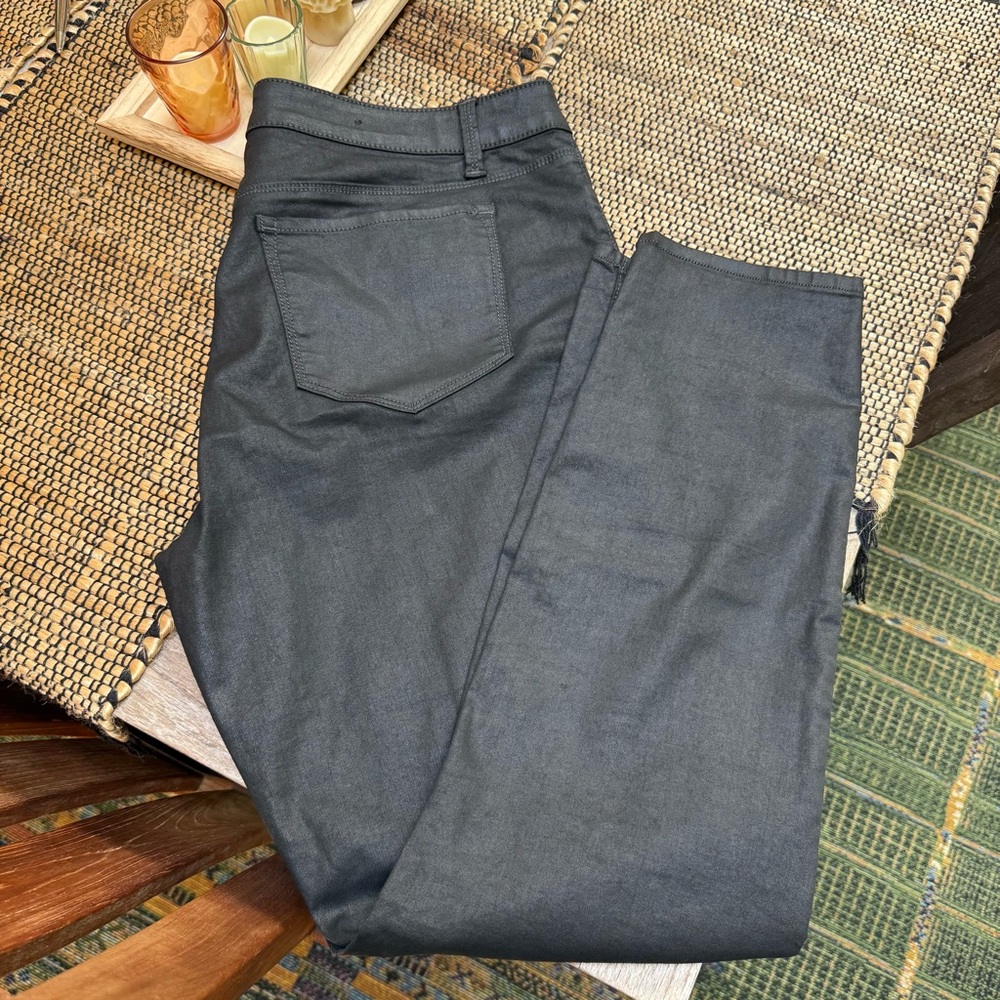 Ann Taylor Curvy Fit Tall Skinny Black Jeans